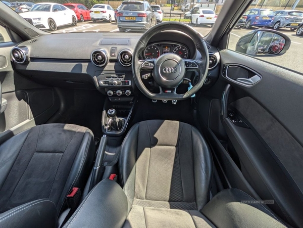 Audi A1 1.0 TFSI BLACK EDITION NAV 3d 93 BHP in Antrim