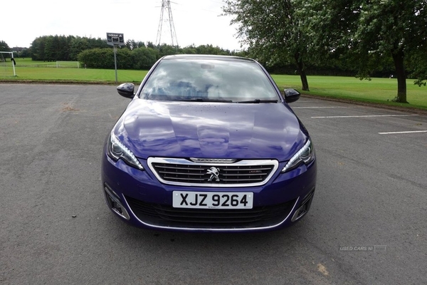 Peugeot 308 1.6 BLUE HDI S/S GT LINE 5d 120 BHP LOW MILEAGE / FULL SERVICE HISTORY in Antrim