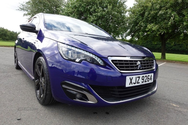 Peugeot 308 1.6 BLUE HDI S/S GT LINE 5d 120 BHP LOW MILEAGE / FULL SERVICE HISTORY in Antrim