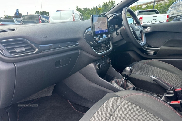 Ford Fiesta 1.0 EcoBoost Hybrid mHEV 125 ST-Line Edition 5dr - REAR SENSORS, SAT NAV, CARPLAY - TAKE ME HOME in Armagh