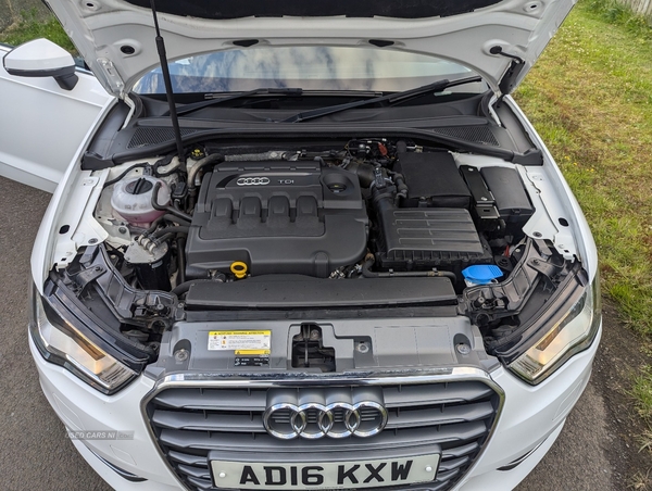 Audi A3 1.6 TDI 110 Sport 3dr [Nav] in Antrim