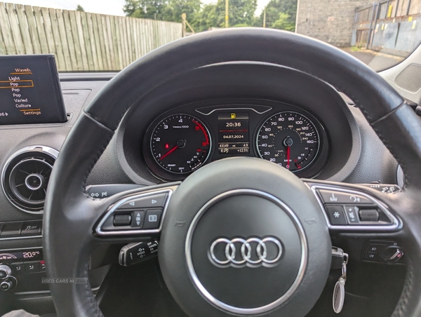 Audi A3 1.6 TDI 110 Sport 3dr [Nav] in Antrim