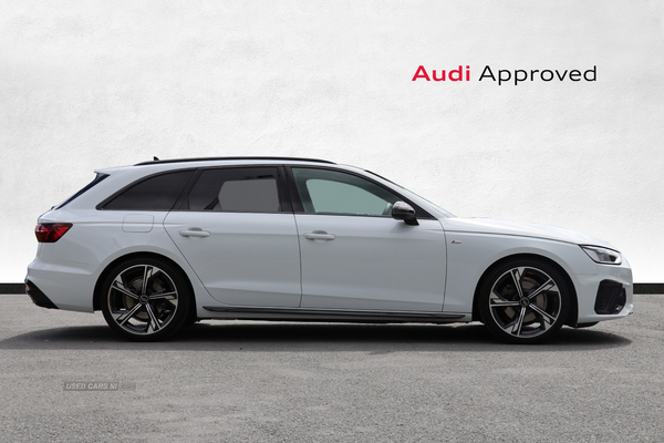 Audi A4 AVANT TDI S LINE BLACK EDITION MHEV in Armagh