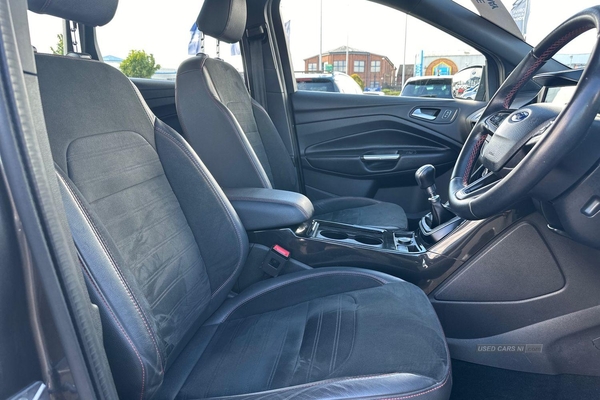 Ford Kuga ST-LINE TDCI 5dr **Full Service History** ACTIVE PARK ASSIST with 360 DEGREE SENSORS, DUAL ZONE CLIMATE CONTROL, SAT NAV, CRUISE CONTROL in Antrim