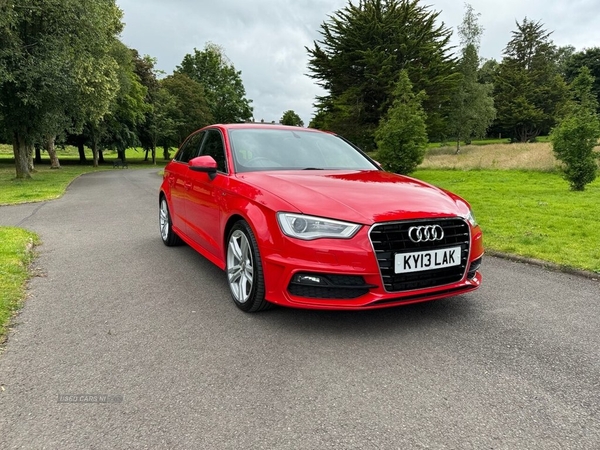 Audi A3 2.0 TDI S LINE 5d 148 BHP in Antrim