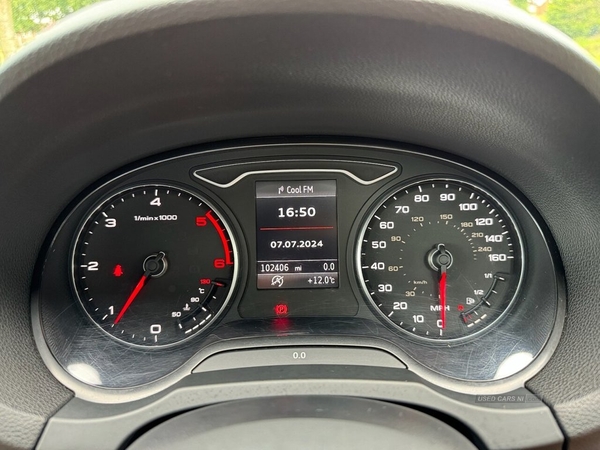 Audi A3 2.0 TDI S LINE 5d 148 BHP in Antrim