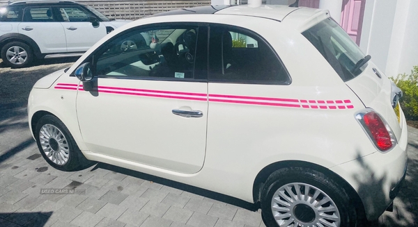 Fiat 500 1.2 Lounge 3dr [Start Stop] in Down