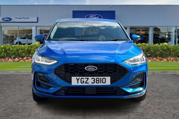 Ford Focus 1.0 EcoBoost ST-Line 5dr- Reversing Sensors, Cruise Control, Speed Limiter, Lane Assist, Apple Car Play, Ford Assistance, Driver Assistance in Antrim