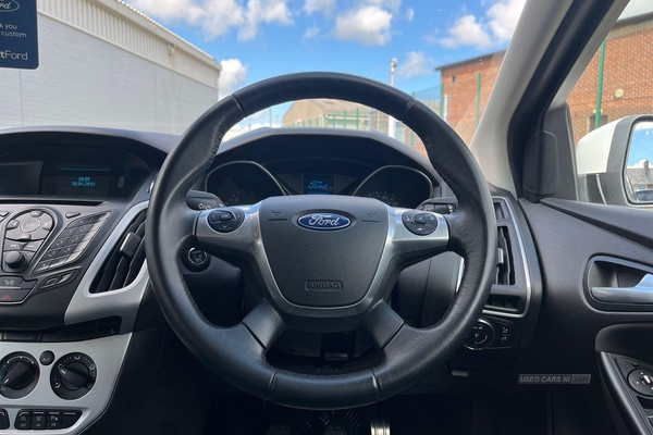 Ford Focus 1.6 TDCi 115 Zetec S 5dr, Apple Car Play, Android Auto, Parking Sensors, Zetec S Styling, USB & Aux Connectivity, Multifunction Steering Wheel in Derry / Londonderry