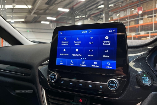 Ford Fiesta 1.0 EcoBoost Hybrid mHEV 125 Titanium X 5dr- Parking Sensors & Camera, Cruise Control, Speed Limiter, Lane Assist, Park Assist, Voice Control in Antrim