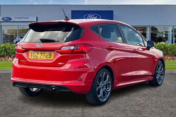 Ford Fiesta 1.0 EcoBoost Hybrid mHEV 125 ST-Line Edition 5dr - REAR PARKING SENSORS, CRUISE CONTROL, SAT NAV, PUSH BUTTON START, BLUETOOTH, AUTO HEADLIGHTS in Antrim