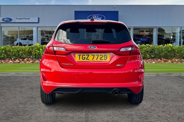 Ford Fiesta 1.0 EcoBoost Hybrid mHEV 125 ST-Line Edition 5dr - REAR PARKING SENSORS, CRUISE CONTROL, SAT NAV, PUSH BUTTON START, BLUETOOTH, AUTO HEADLIGHTS in Antrim