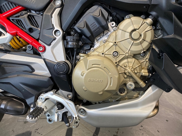 Ducati Multistrada V4 S Red Spoked Wheel Essential (20My) in Antrim