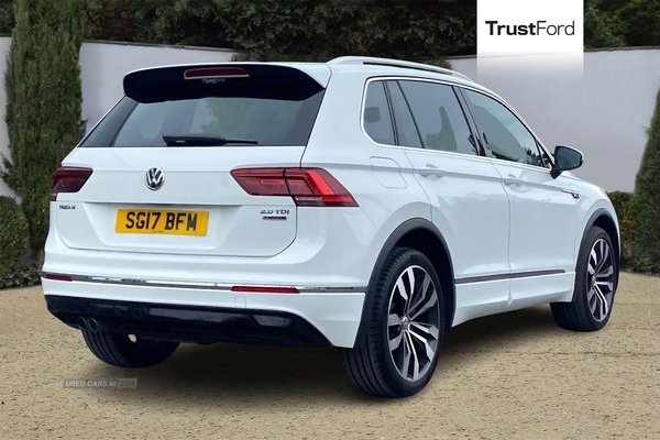 Volkswagen Tiguan 2.0 TDi 150 4Motion R-Line 5dr DSG**App Connect, Bluetooth, Drive Mode Select, Lane Assist, Speed Limiter, ISOFIX, Instrument Cluster** in Antrim