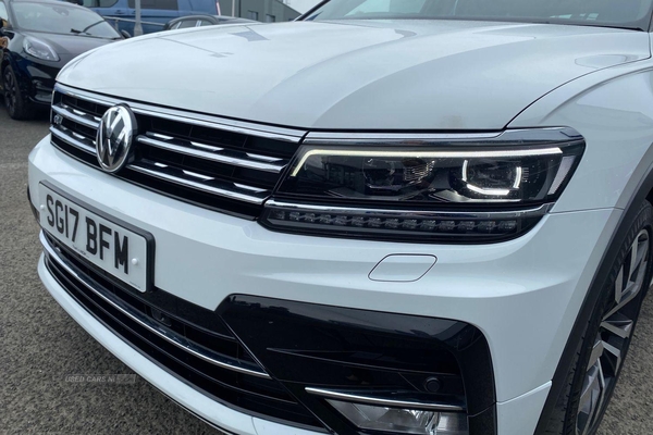 Volkswagen Tiguan 2.0 TDi 150 4Motion R-Line 5dr DSG**App Connect, Bluetooth, Drive Mode Select, Lane Assist, Speed Limiter, ISOFIX, Instrument Cluster** in Antrim