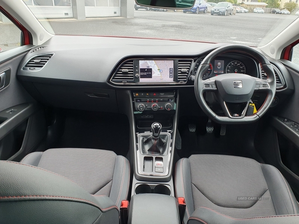 Seat Leon TSI EVO FR SAT NAV PARKING SENSORS in Antrim