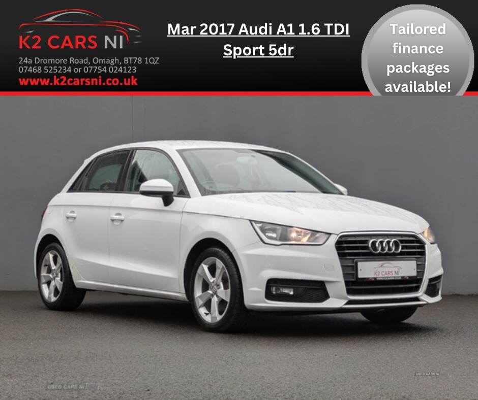 Audi A1 DIESEL SPORTBACK in Tyrone