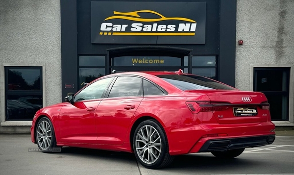 Audi A6 2.0 TDI S LINE BLACK EDITION MHEV 4d 202 BHP in Tyrone