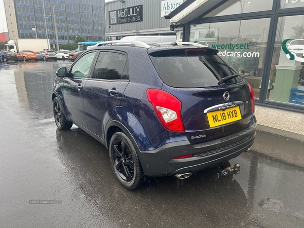 SsangYong Korando 2.2 LE 5d 176 BHP 12 MONTH' S WARRANTY, FULL LEATHER in Down