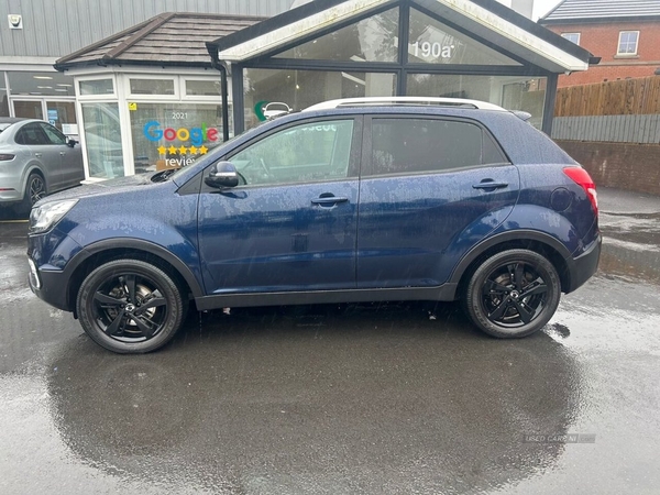 SsangYong Korando 2.2 LE 5d 176 BHP 12 MONTH' S WARRANTY, FULL LEATHER in Down