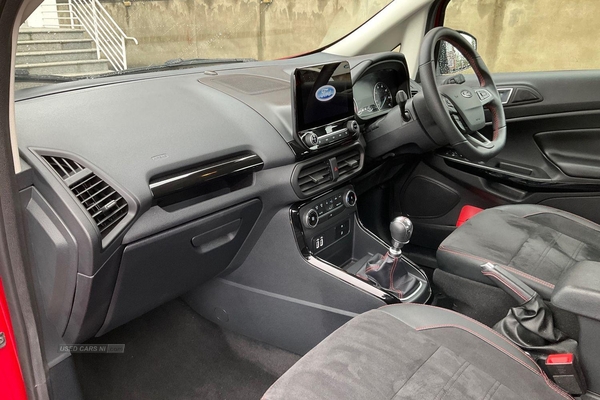 Ford EcoSport 1.0 EcoBoost 125 ST-Line 5dr**REAR CAMERA - SAT NAV - CRUISE CONTROL - HALF LEATHER - APPLE CARPLAY & ANDROID AUTO - ISOFIX - HEATED WINDSCREEN** in Antrim