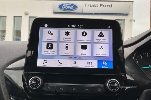Ford Fiesta 1.1 Zetec Navigation 5dr**APPLE CARPLAY & ANDRIOD AUTO - HEATED WINDSCREEN - SAT NAV - CRUISE CONTROL - LANE ASSIST - ISOFIX - LOW INSURANCE** in Antrim