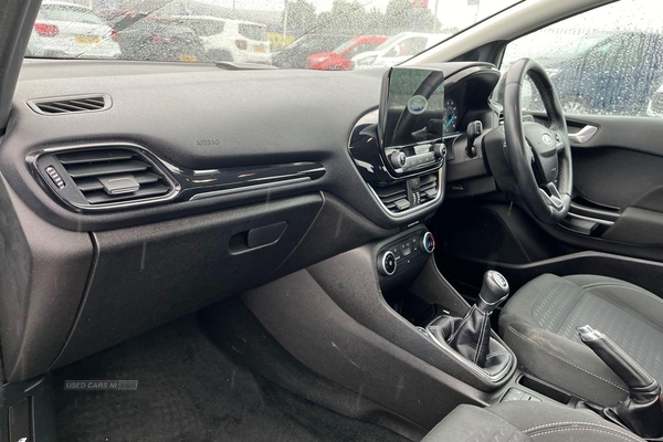 Ford Fiesta 1.1 Zetec Navigation 5dr **Low Insurance Group** APPLE CARPLAY. SAT NAV, SYNC 3 with BLUETOOTH & VOICE COMMANDS, ECO MODE and more in Antrim