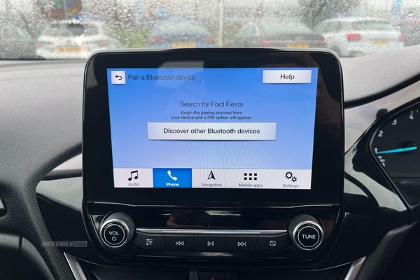 Ford Fiesta 1.1 Zetec Navigation 5dr **Low Insurance Group** APPLE CARPLAY. SAT NAV, SYNC 3 with BLUETOOTH & VOICE COMMANDS, ECO MODE and more in Antrim