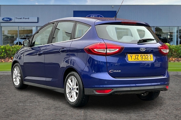 Ford C-max 1.6 125 Zetec 5dr**APPLE CARPLAY & ANDROID AUTO - SAT NAV - CRUISE CONTROL - REAR SENSORS - HEATED WINDSCREEN - ISOFIX - LOW INSURANCE** in Antrim