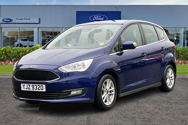 Ford C-max 1.6 125 Zetec 5dr**APPLE CARPLAY & ANDROID AUTO - SAT NAV - CRUISE CONTROL - REAR SENSORS - HEATED WINDSCREEN - ISOFIX - LOW INSURANCE** in Antrim