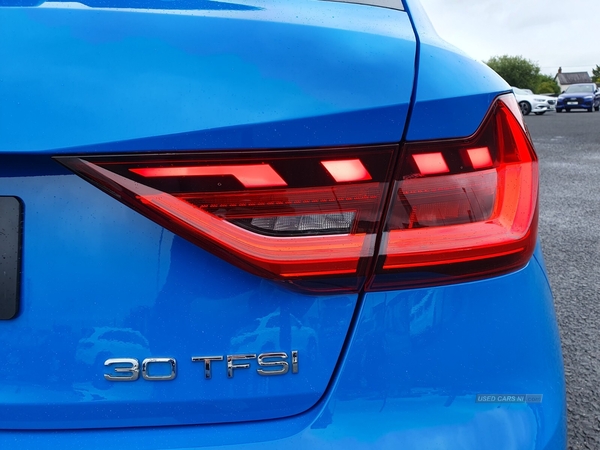 Audi A1 SPORTBACK TFSI S LINE BLACK EDITION VIRTUAL COCKPIT TURBO BLUE PARKING SENSORS in Antrim
