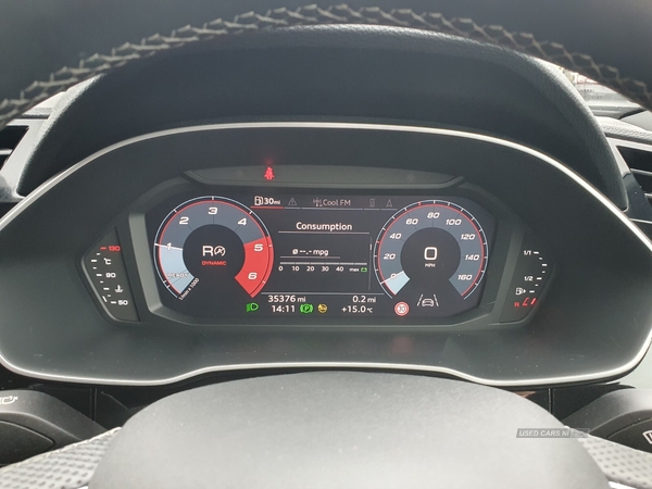 Audi Q3 TDI S LINE REVERSE CAMERA BANG AND OLFSEN SOUND SYSTEM VIRTUAL COCKPIT SAT NAV PARKING SENSORS FULL AUDI SERVICE HISTORY in Antrim