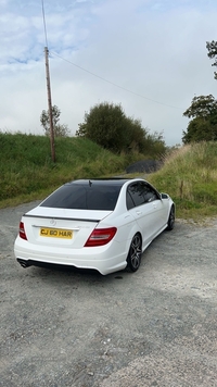 Mercedes C-Class C220 CDI BlueEFFICIENCY AMG Sport Plus 4dr Auto in Down