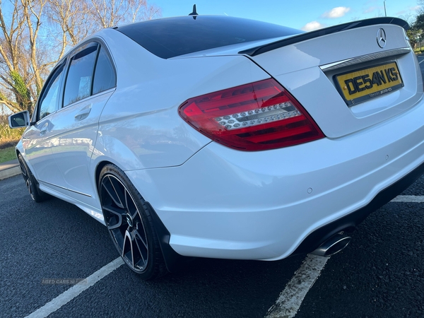 Mercedes C-Class C220 CDI BlueEFFICIENCY AMG Sport 4dr Auto in Derry / Londonderry