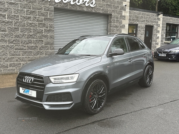 Audi Q3 TDI Black Edition in Tyrone