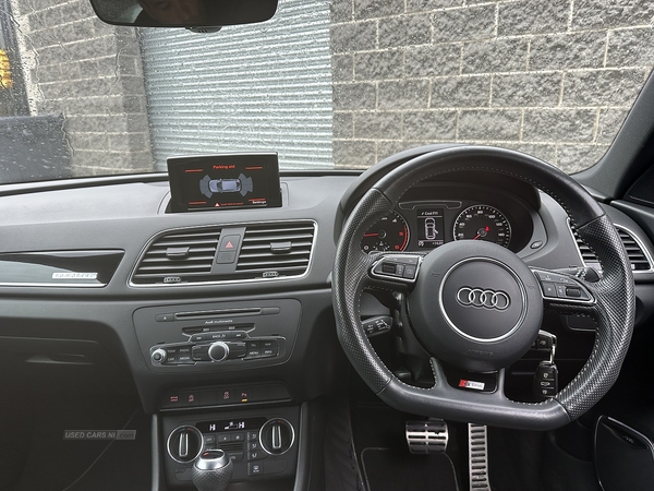 Audi Q3 TDI Black Edition in Tyrone