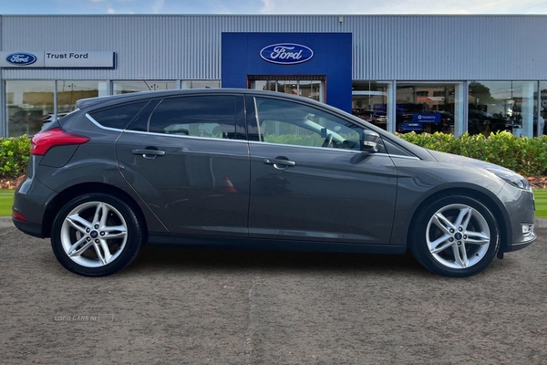 Ford Focus 1.0 EcoBoost 125 Titanium Navigation 5dr, Sat Nav, Parking Sensors, Multimedia Screen, USB Connectivity, Multifunction Steering Wheel, Air Con in Derry / Londonderry