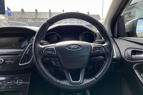 Ford Focus 1.0 EcoBoost 125 Titanium Navigation 5dr, Sat Nav, Parking Sensors, Multimedia Screen, USB Connectivity, Multifunction Steering Wheel, Air Con in Derry / Londonderry