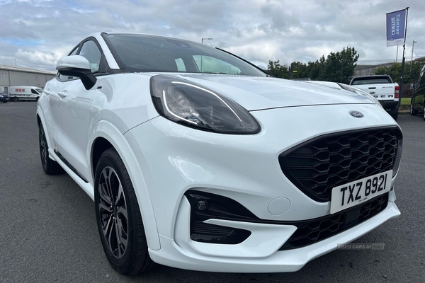 Ford Puma 1.0 EcoBoost Hybrid mHEV ST-Line 5dr DCT - REAR PARKING SENSORS, SAT NAV, BLUETOOTH - TAKE ME HOME in Armagh