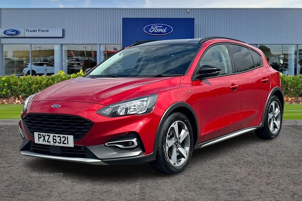 Ford Focus 1.0 EcoBoost Hybrid mHEV 125 Active Edition 5dr - FRONT AND REAR PARKING SENSORS, WIRELESS PHONE CHARGING, SAT NAV - TAKE ME HOME in Armagh