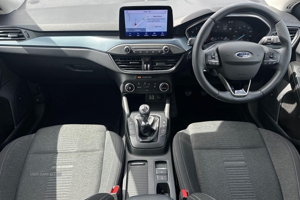 Ford Focus 1.0 EcoBoost Hybrid mHEV 125 Active Edition 5dr - FRONT AND REAR PARKING SENSORS, WIRELESS PHONE CHARGING, SAT NAV - TAKE ME HOME in Armagh