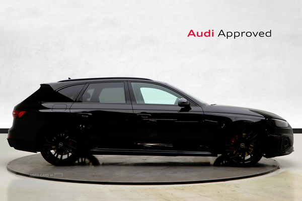 Audi A4 RS 4 TFSI QUATTRO CARBON BLACK in Antrim