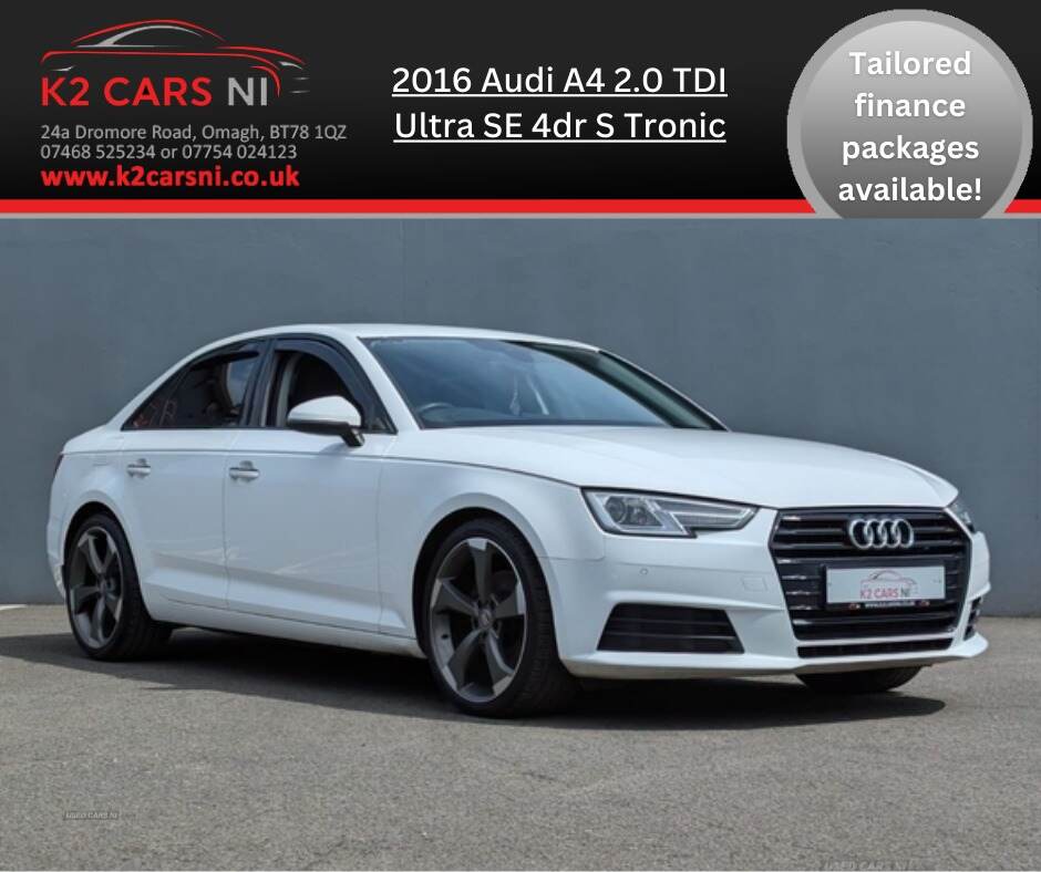 Audi A4 DIESEL SALOON in Tyrone