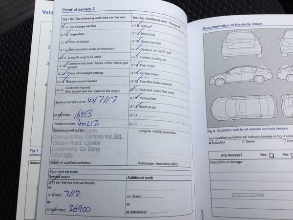 Volkswagen Tiguan DIESEL ESTATE in Derry / Londonderry