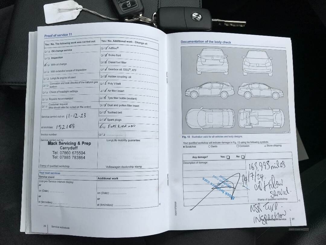 Volkswagen Tiguan DIESEL ESTATE in Antrim