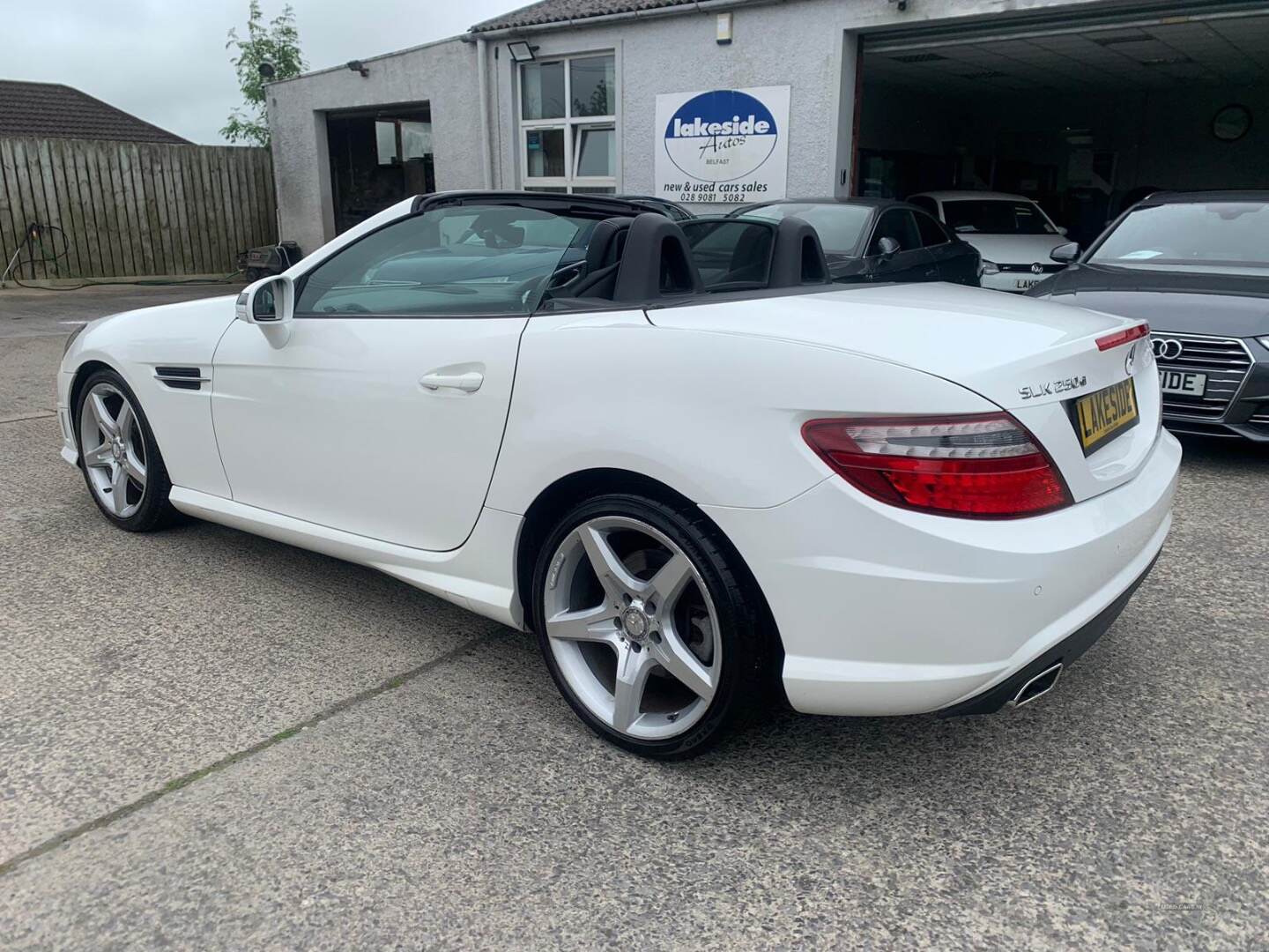 Mercedes SLK-Class DIESEL ROADSTER in Down