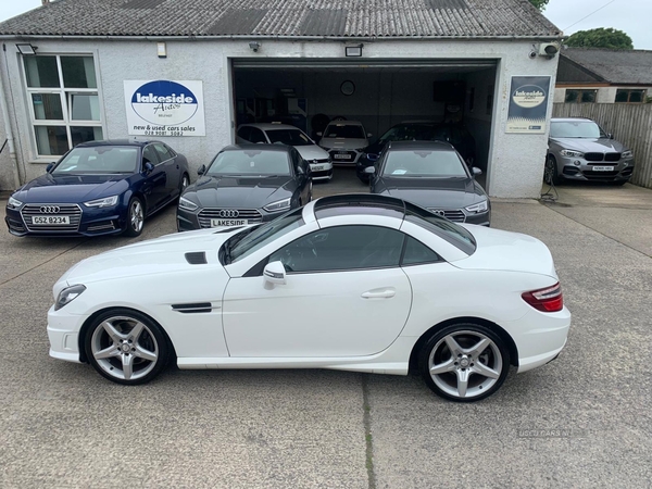 Mercedes SLK-Class DIESEL ROADSTER in Down