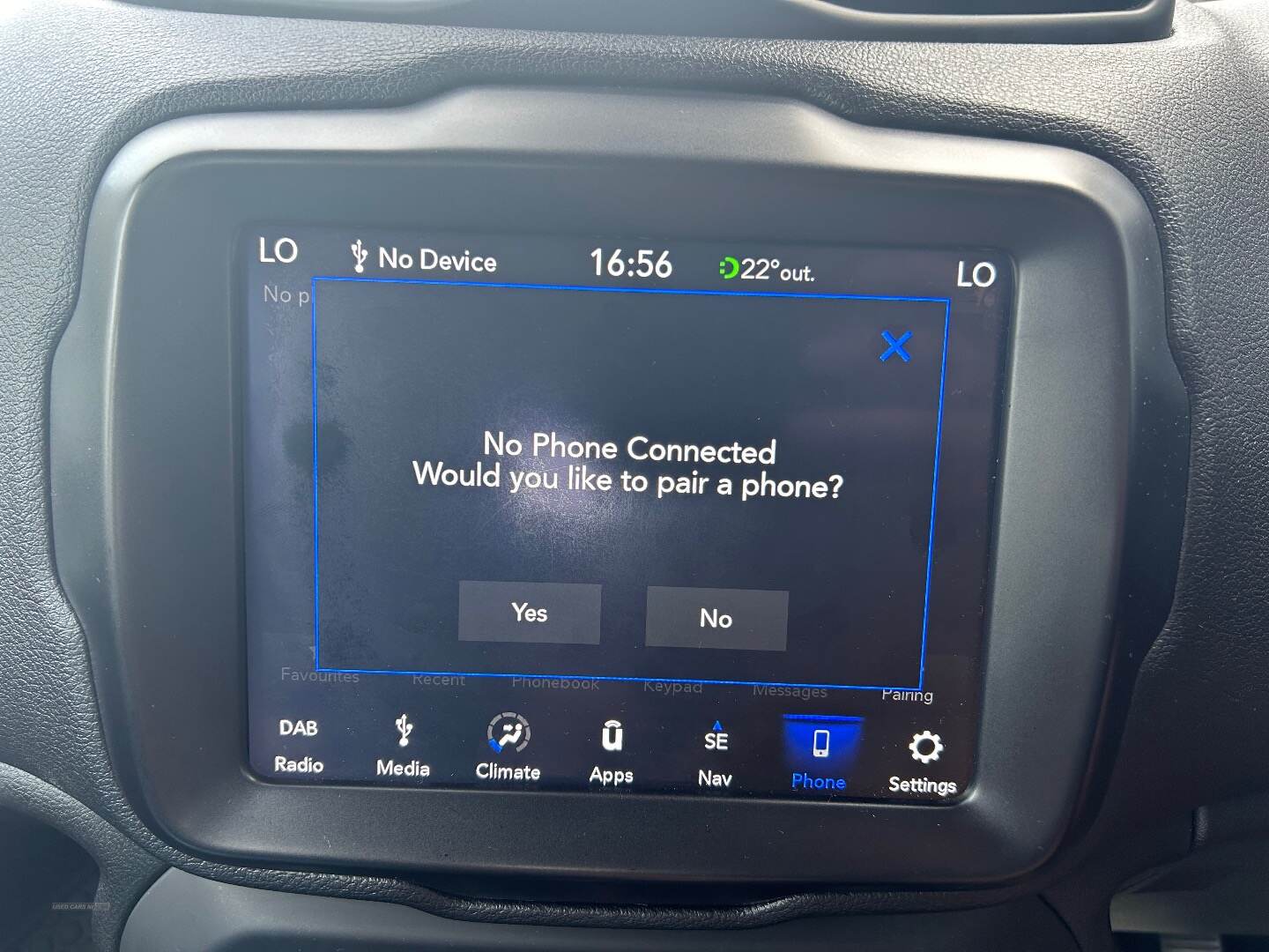 Nov 2018 Jeep Renegade 1.6 Multijet Longitude 5dr