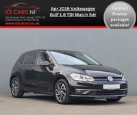 Volkswagen Golf DIESEL HATCHBACK in Tyrone