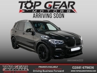 BMW X3 20D 190BHP XDRIVE M SPORT MHEV AUTO REVERSING CAMERA, PUSH BUTTON START in Tyrone